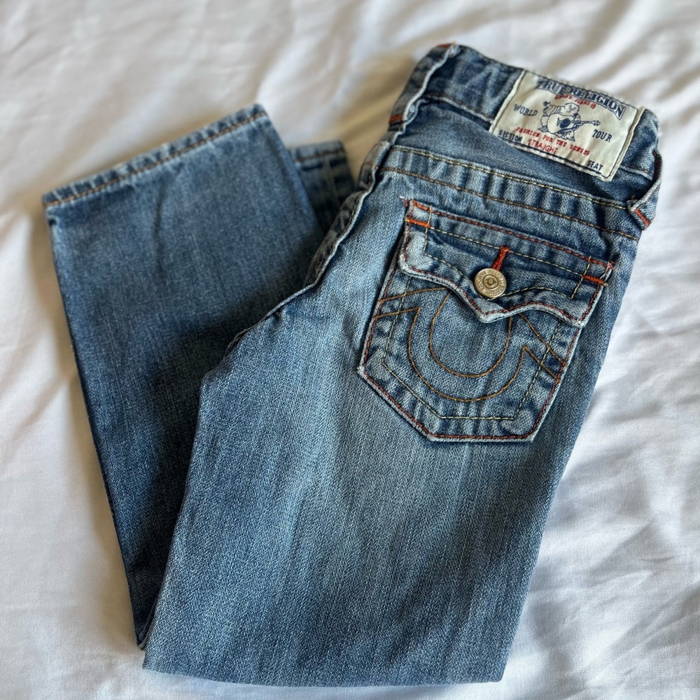 True religion straight jeans size 5